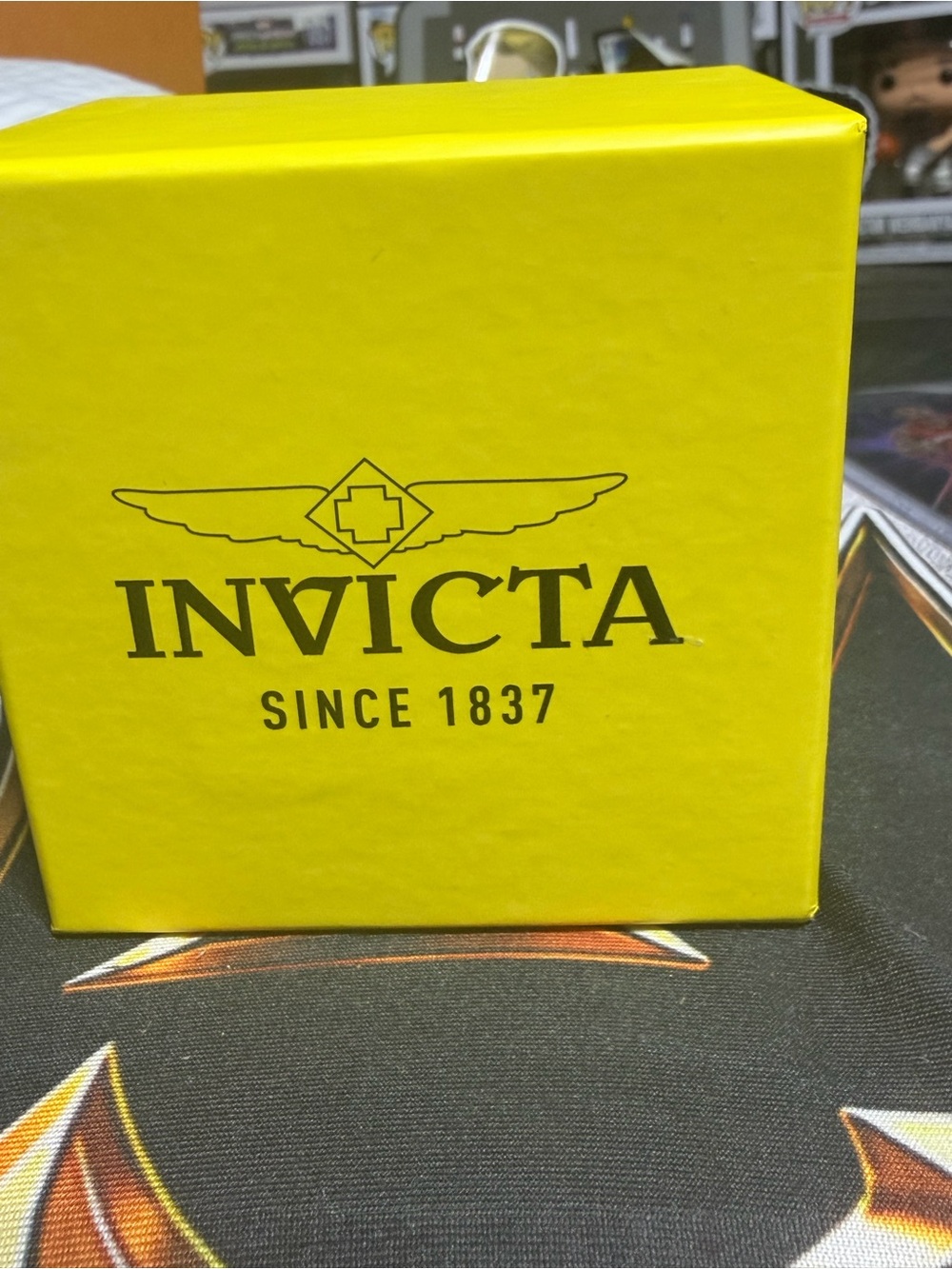 Invicta Yellow Branded Accessory Box